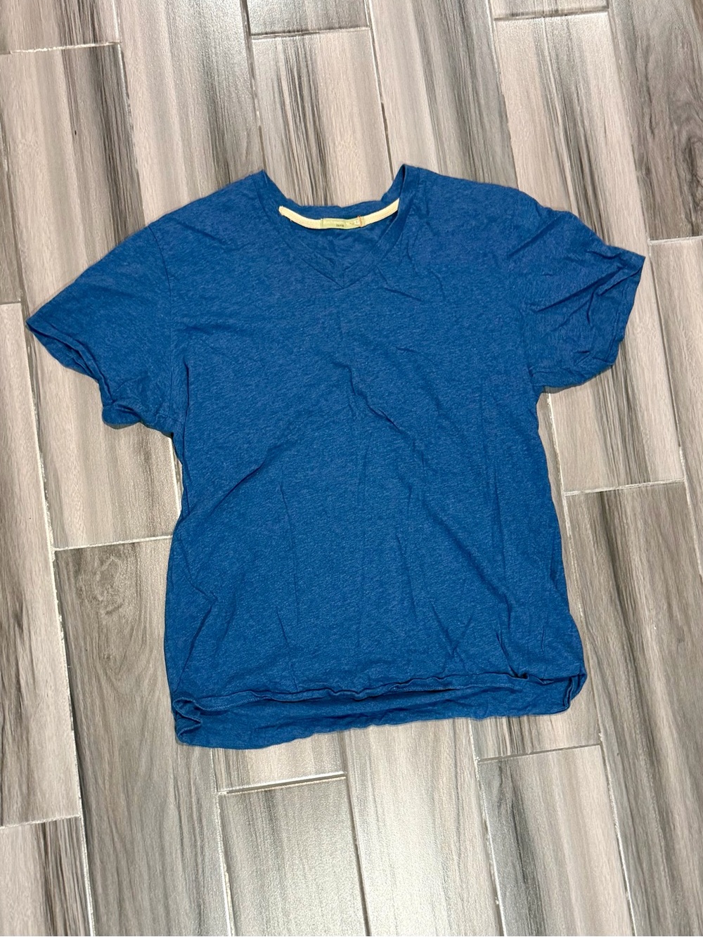 Alternative Men's Heather Royal Blue Crew Neck Tee